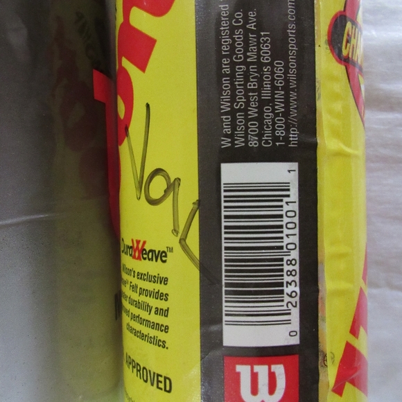 Wilson Games Wilson Extra Duty Felt All Court Tennis Ball 2 Cans